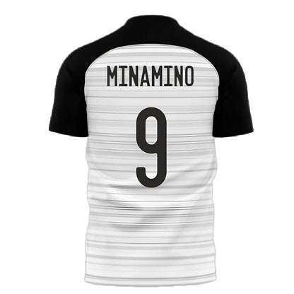 Japan 2021-2022 Away Concept Football Kit (Fans Culture) (MINAMINO 9)_2