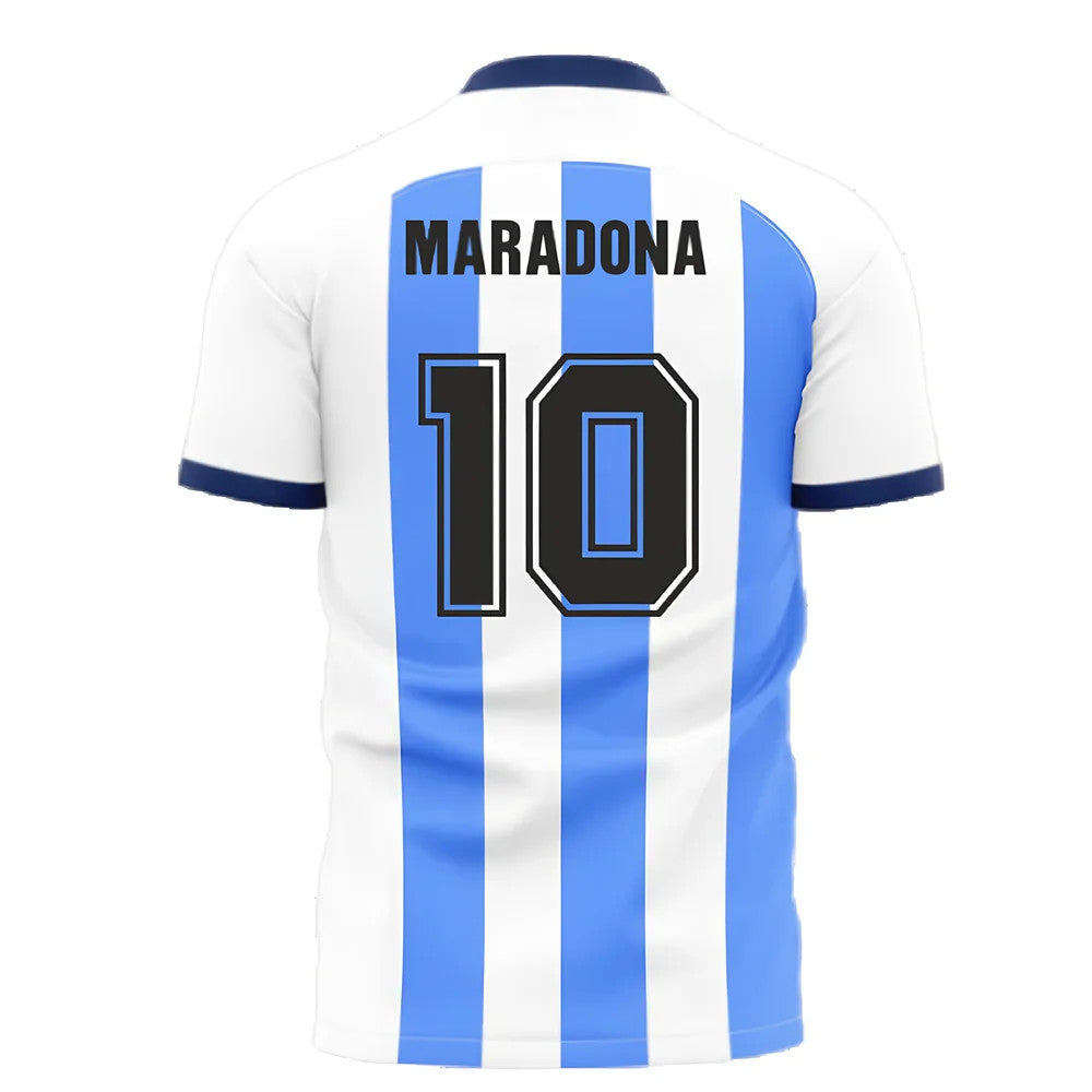Messi x Maradona Argentina World Cup Tribute Shirt (MARADONA 10)_2