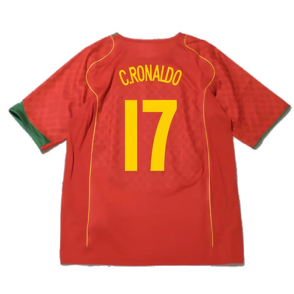 Portugal 2004 Reissue Home Shirt (C.Ronaldo 17)_2