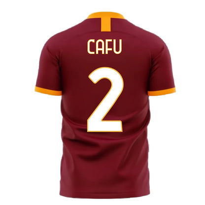 Roma 2025-2026 Home Concept Football Kit (Libero) (CAFU 2)_2