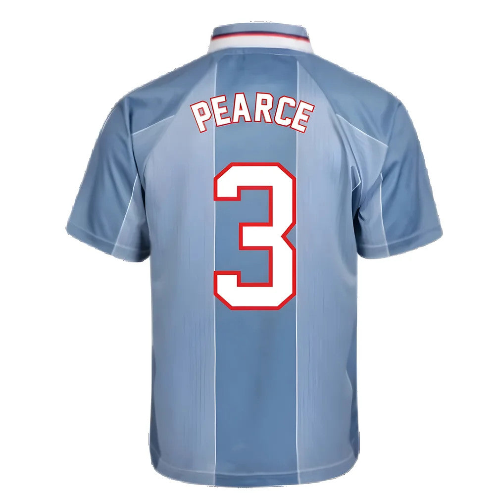 Score Draw England 1996 Away Euro Championship Retro Football Shirt (PEARCE 3)_2