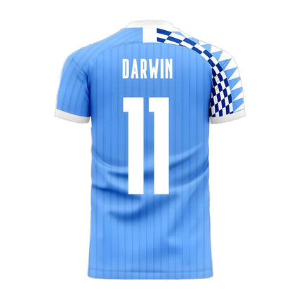 Uruguay 2025-2026 Home Concept Football Kit (Libero) (DARWIN 11)_2