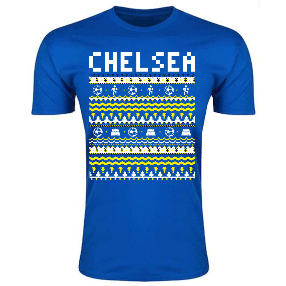 Chelsea Christmas T-Shirt (Blue)_0