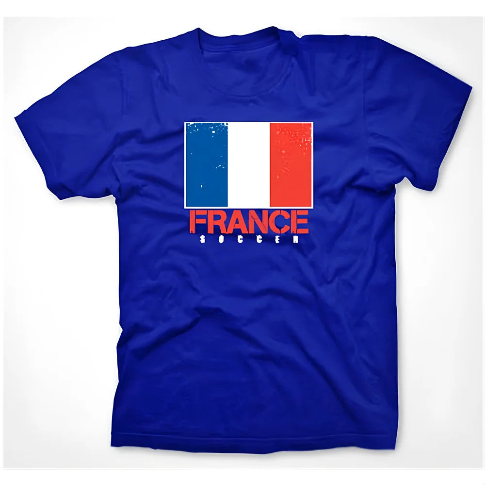France Soccer T-shirt (royal)_1