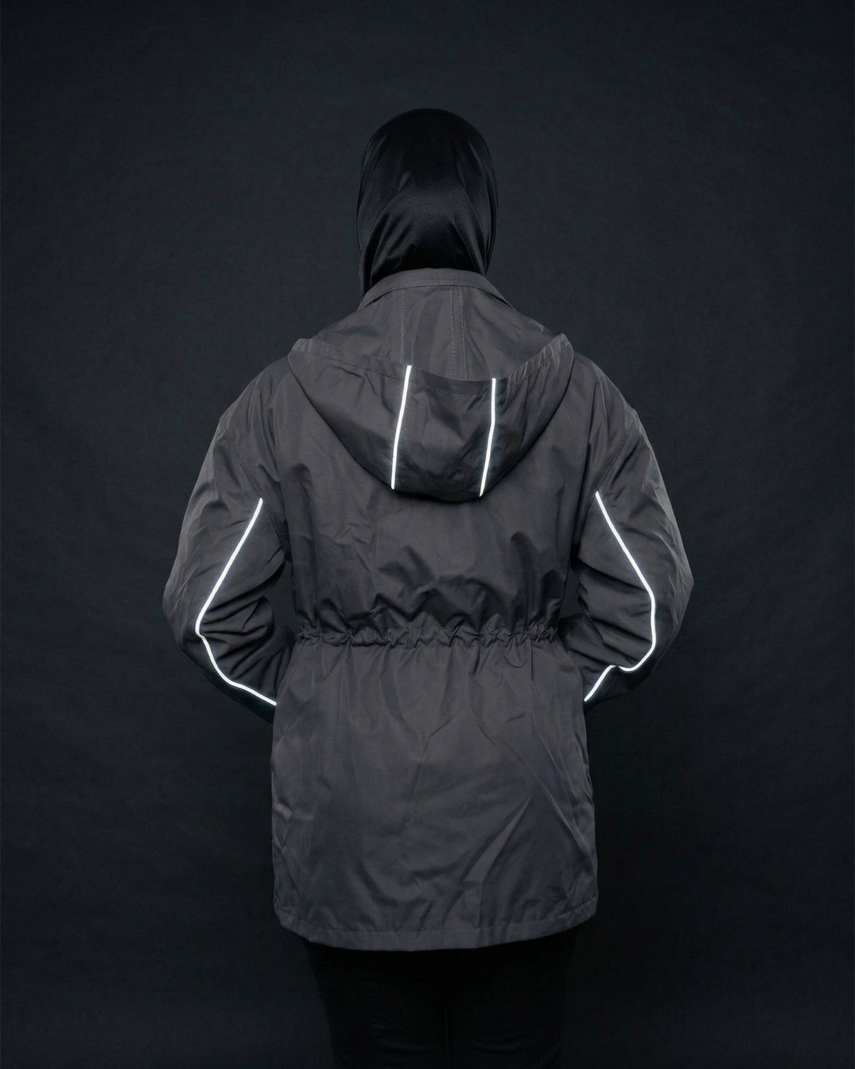 SMAMZ Modest Gymwear Jacket Grey