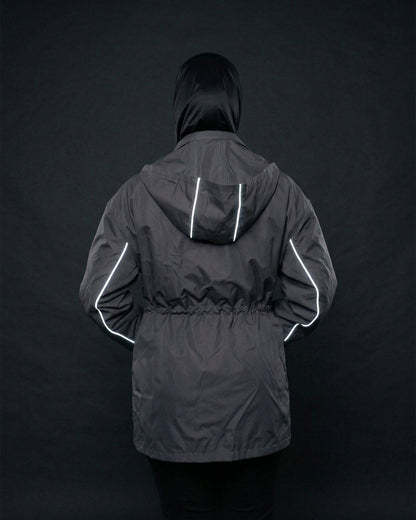 SMAMZ Modest Gymwear Jacket Grey