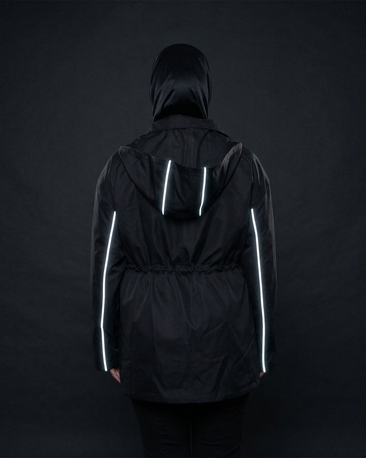 SMAMZ Modest Gymwear Jacket Black