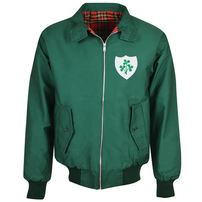 Ireland Rugby Green Harrington Jacket_0
