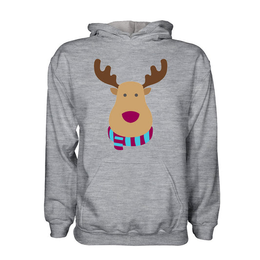 Aston Villa Rudolph Supporters Hoody (grey) - Kids_1