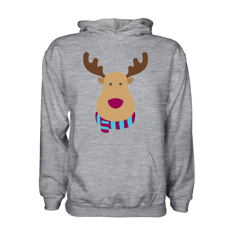 Aston Villa Rudolph Supporters Hoody (grey) - Kids_1