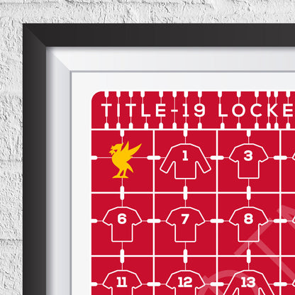 Liverpool 'Title-19 Locked Down' 2019/2020 Print