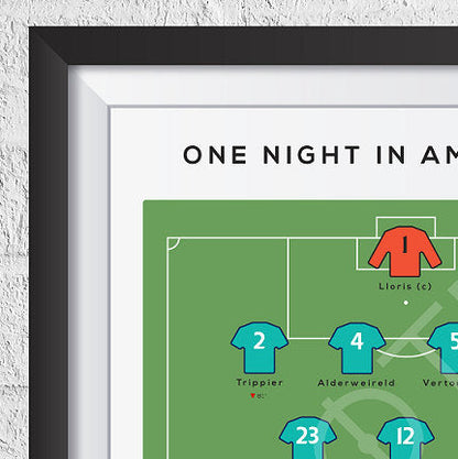 North London Whites vs Amsterdam 2019 European Cup Semi Final Print