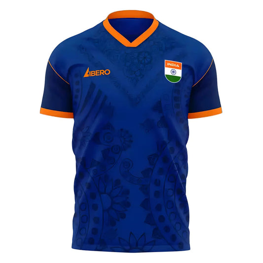 India 2025-2026 Home Concept Football Kit (Libero) - Adult Long Sleeve_0
