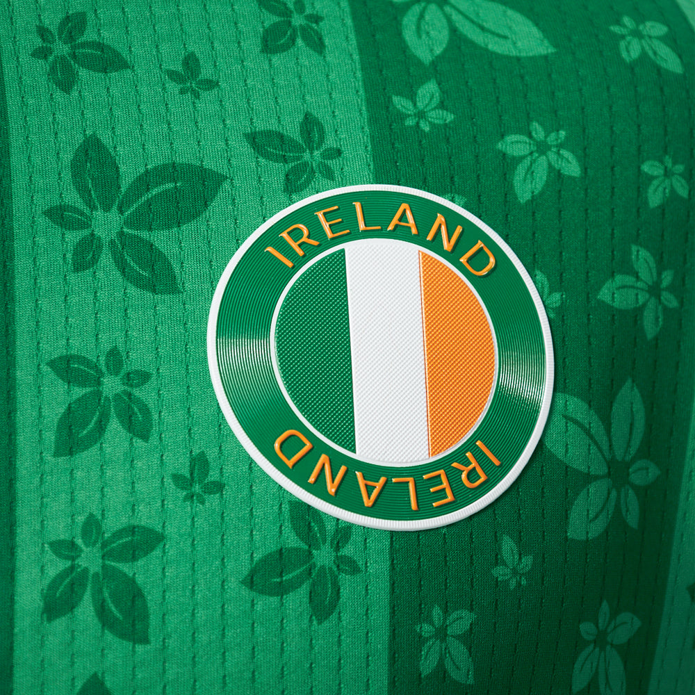 Ireland Legacy Football Jersey Green (Wolvate) Adult Short Sleeve_2