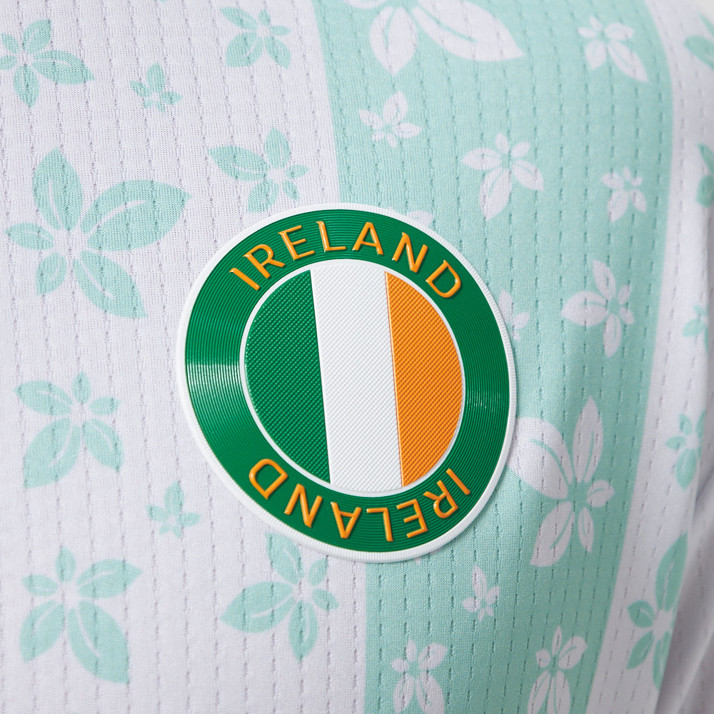 Ireland Legacy Football Jersey White (Wolvate) Adult Short Sleeve_2