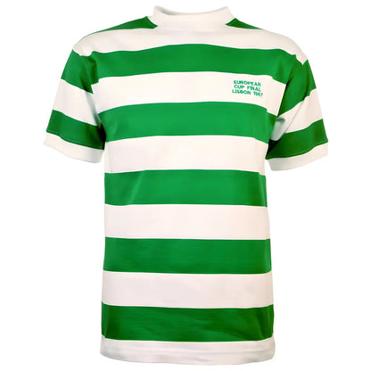Celtic 1967 European Cup Lisbon Short Sleeved Kids Shirt_2