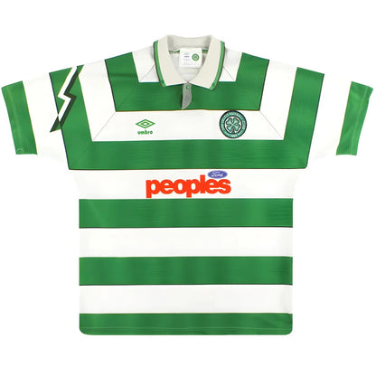Celtic 1991-92 Home Shirt (M) (Excellent)_1