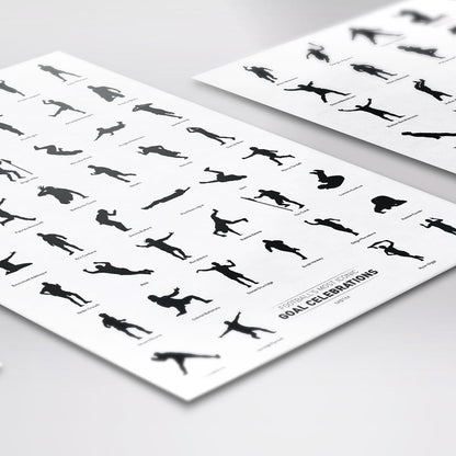 Football's Greatest Goal Celebrations Print