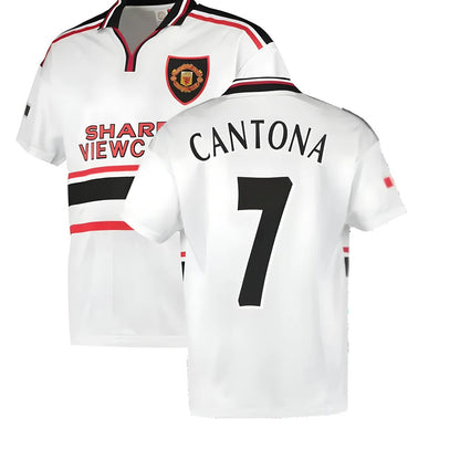 1999 Manchester United Away Football Shirt (CANTONA 7)_4