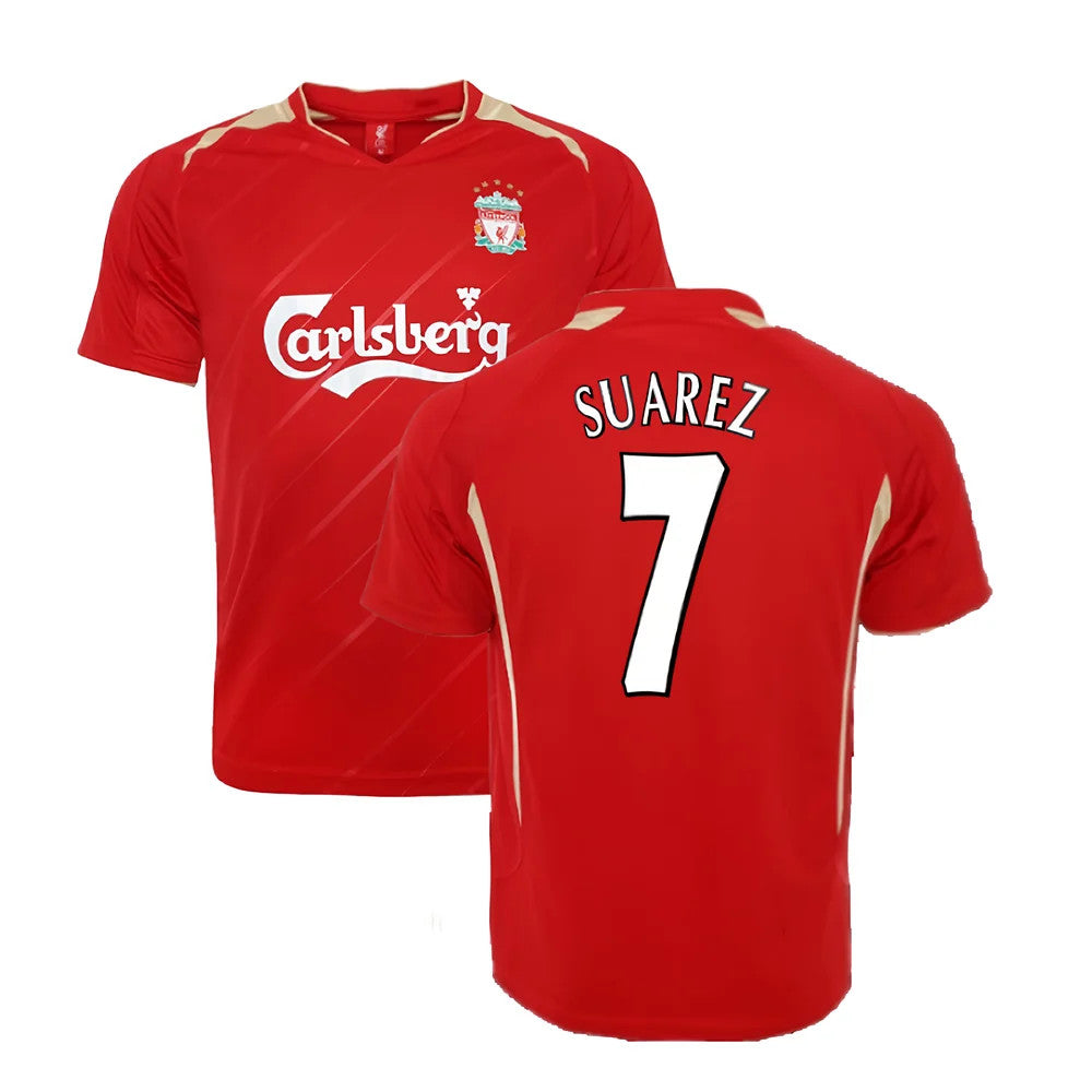 2005-2006 Liverpool Home CL Retro Shirt (SUAREZ 7)_4