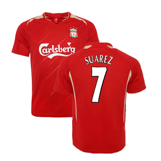 2005-2006 Liverpool Home CL Retro Shirt (SUAREZ 7)_4