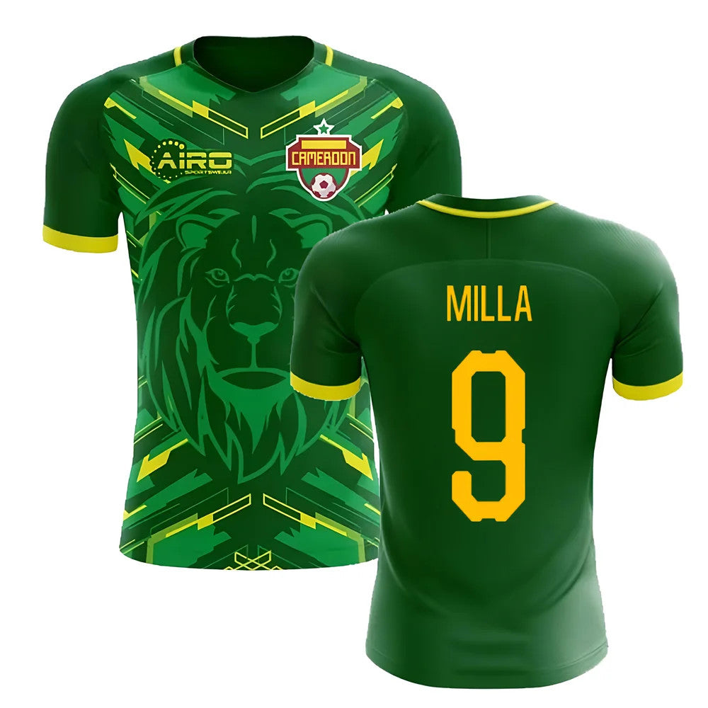2025-2026 Cameroon Home Concept Football Shirt (Milla 9)_3
