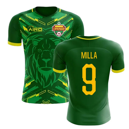 2025-2026 Cameroon Home Concept Football Shirt (Milla 9)_3