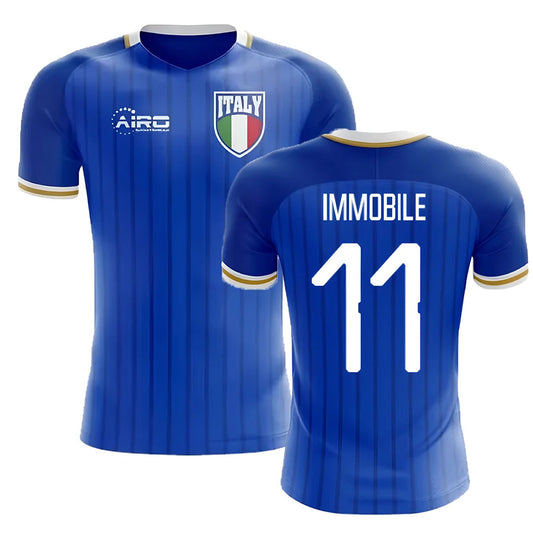 2025-2026 Italy Home Concept Football Shirt (Immobile 11)_3
