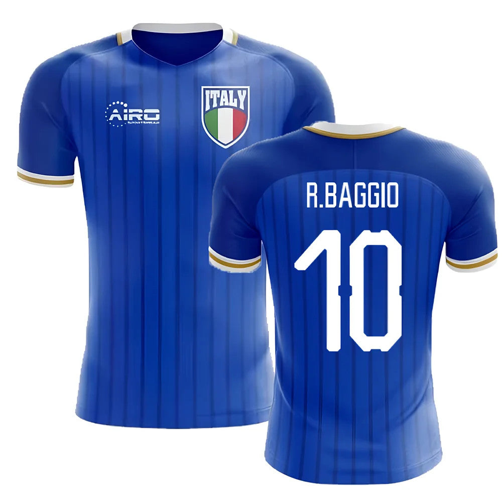 2025-2026 Italy Home Concept Football Shirt (R.Baggio 10)_3