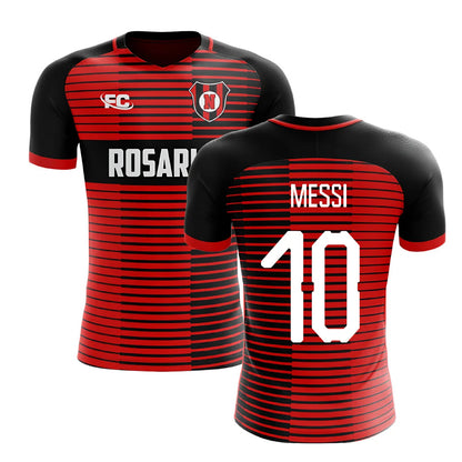 2018-2019 Newells Old Boys Fans Culture Home Concept Shirt (Messi 10)_3