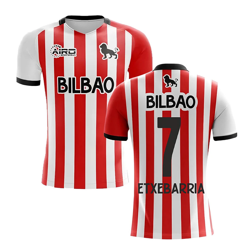 2025-2026 Athletic Bilbao Home Concept Football Shirt - Kids (ETXEBARRIA 7)_3