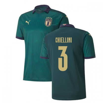 2019-2020 Italy Renaissance Third Puma Shirt (Kids) (Chiellini 3)_3