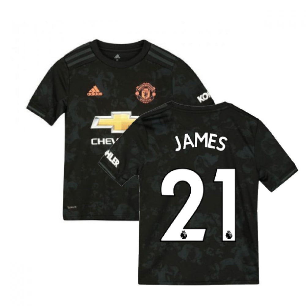 2019-2020 Man Utd Adidas Third Football Shirt (Kids) (James 21)_3