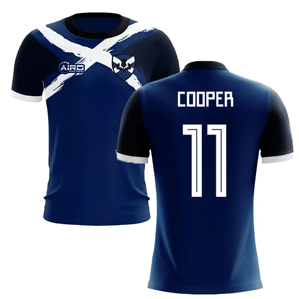 2025-2026 Scotland Flag Concept Football Shirt (Cooper 11)_3