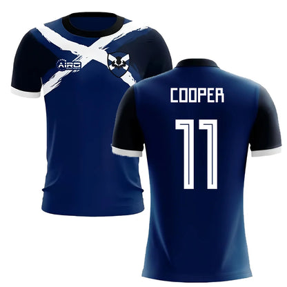 2025-2026 Scotland Flag Concept Football Shirt (Cooper 11)_3