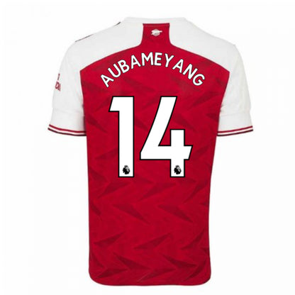 2020-2021 Arsenal Adidas Home Football Shirt (Kids) (AUBAMEYANG 14)_3