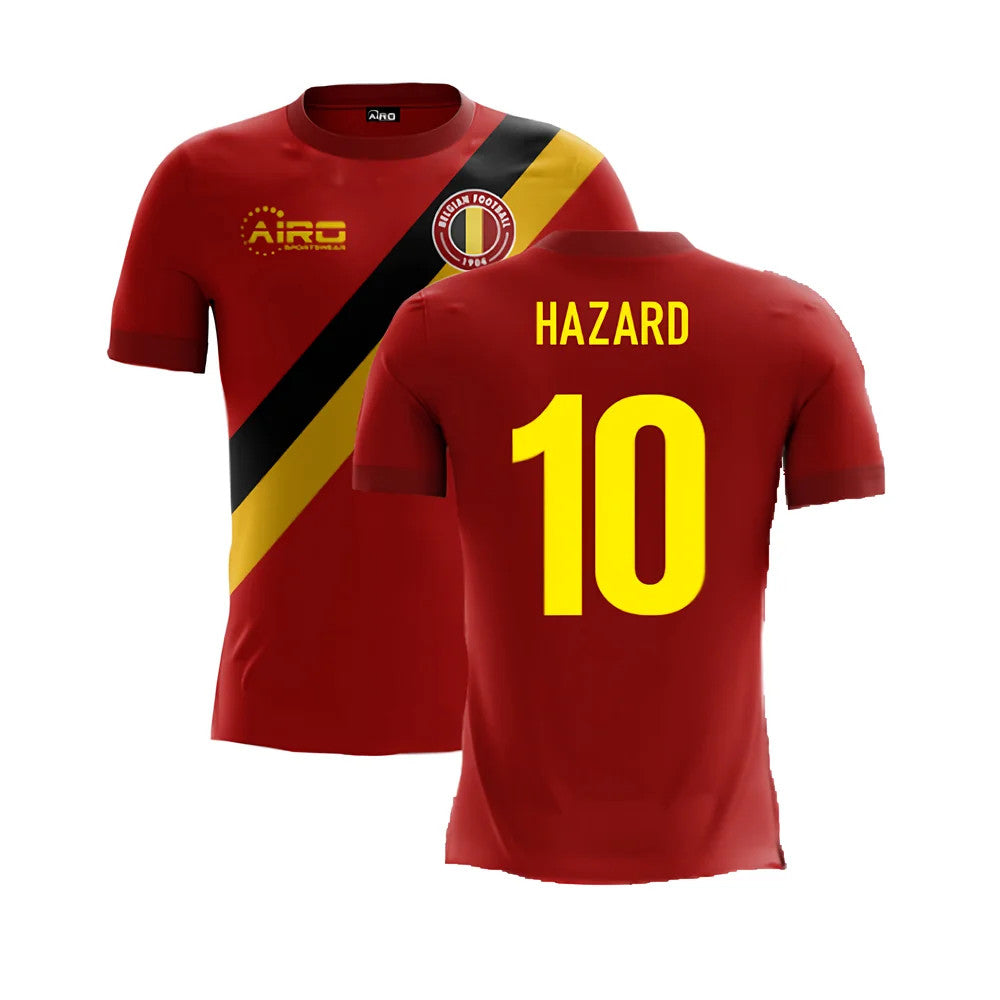 2025-2026 Belgium Airo Concept Home Shirt (Hazard 10) - Kids_4