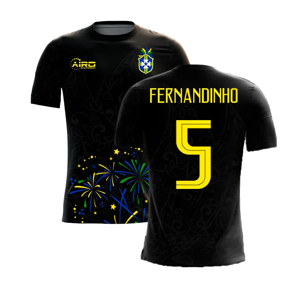 2025-2026 Brazil Third Concept Football Shirt (Fernandinho 5)_4