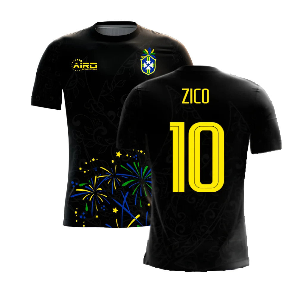 2025-2026 Brazil Third Concept Football Shirt (Zico 10)_4
