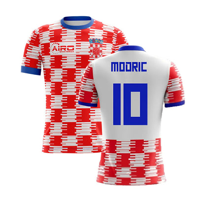 2025-2026 Croatia Home Concept Shirt (Modric 10) - Kids_3