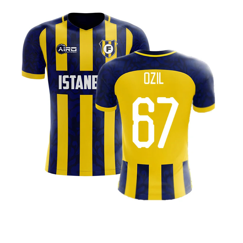 2025-2026 Fenerbahce Home Concept Football Shir (Ozil 67)_4