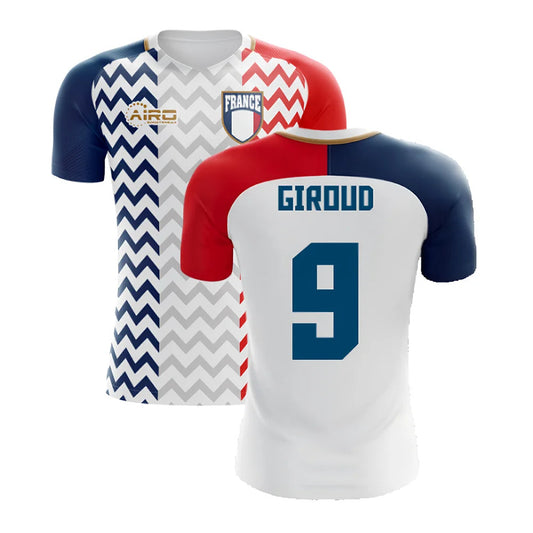 2025-2026 France Away Concept Shirt (Giroud 9) - Kids_5