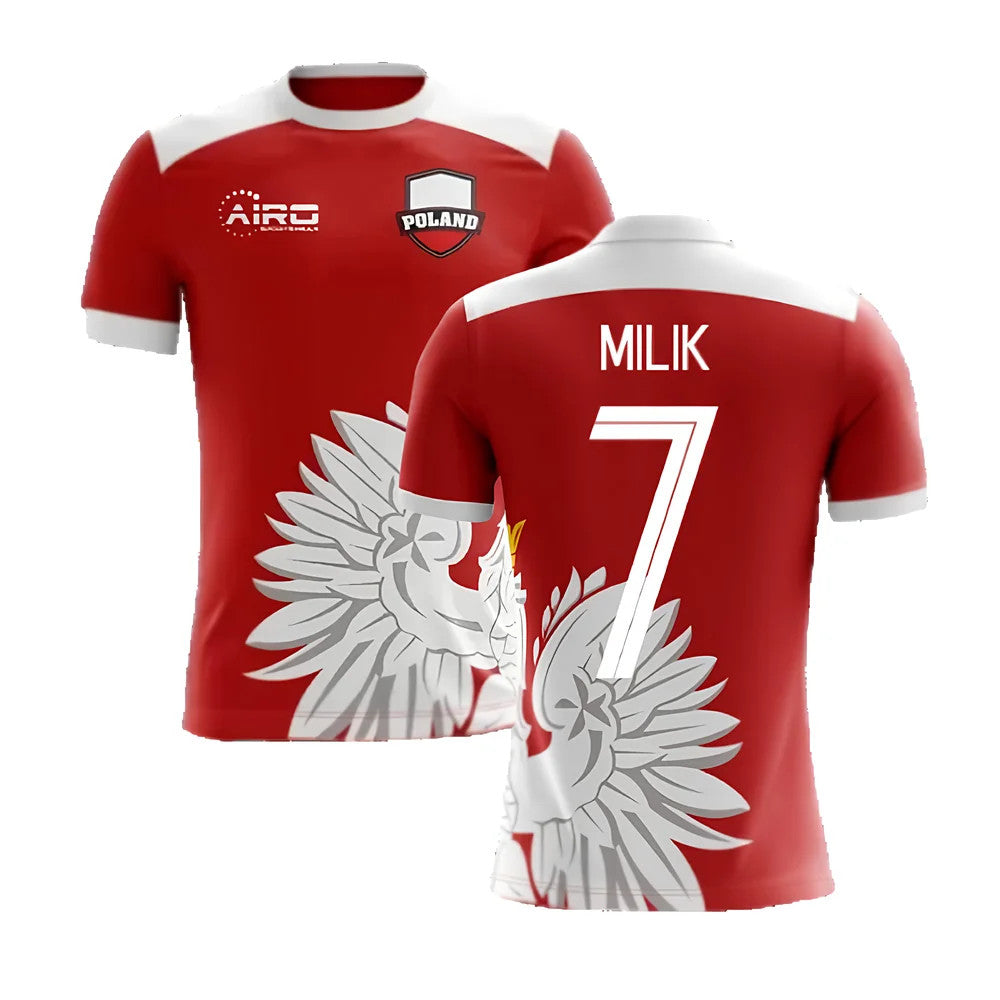 2025-2026 Poland Away Concept Football Shirt (Milik 7)_4