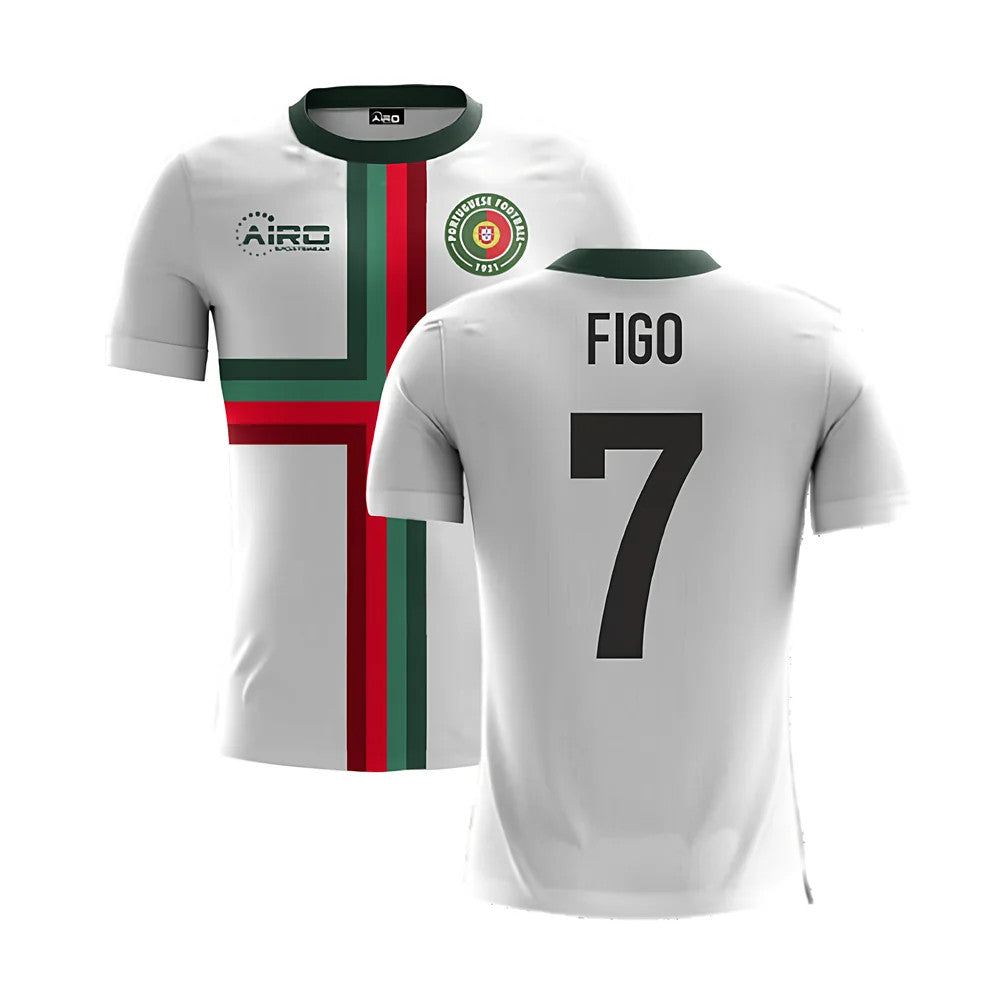 2025-2026 Portugal Airo Concept Away Shirt (Figo 7)_4