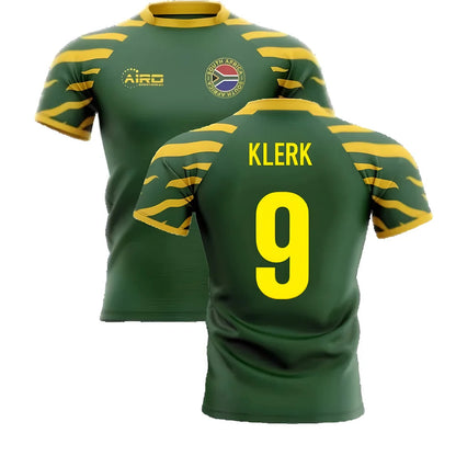 2025-2026 South Africa Springboks Home Concept Rugby Shirt (Klerk 9)_4