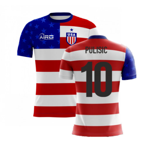 2025-2026 USA Airo Concept Home Shirt (Pulisic 10) - Kids_4