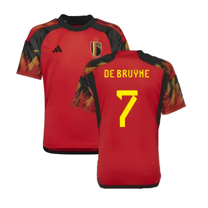 2022-2023 Belgium Home Shirt (Kids) (De Bruyne 7)_4