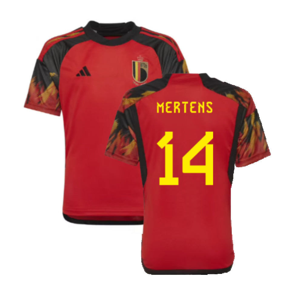 2022-2023 Belgium Home Shirt (Kids) (Mertens 14)_4