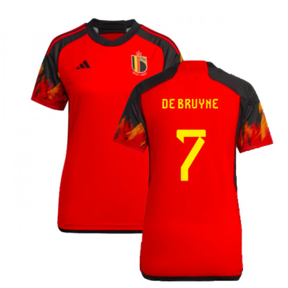 2022-2023 Belgium Home Shirt (Ladies) (De Bruyne 7)_4