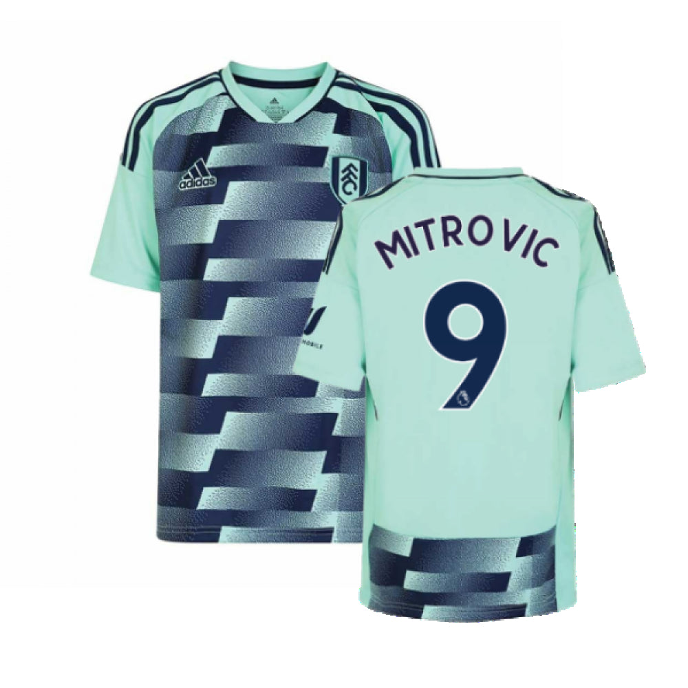 2022-2023 Fulham Away Shirt (Kids) (MITROVIC 9)_4